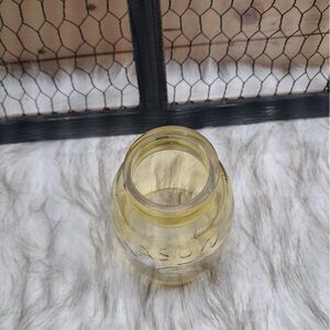 Rare Mason Yellow Glass Vase